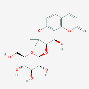 molecular formula C20H24O10 B602778 Praeroside II CAS No. 86940-46-7