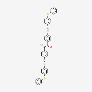 1,2-bis(4-{[4-(phenylthio)phenyl]ethynyl}phenyl)-1,2-ethanedione