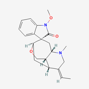 molecular formula C21H26N2O3 B602792 Humantenine CAS No. 82375-29-9