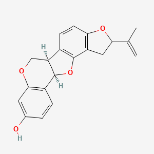 molecular formula C20H18O4 B602793 Barbacarpan CAS No. 213912-46-0