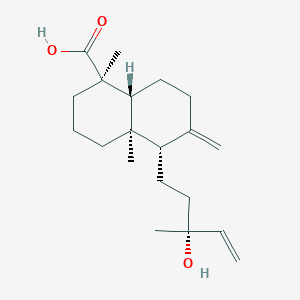 (1R,4aR,5S,8aR)-5-[(3R)-3-hydroxy-3-methylpent-4-enyl]-1,4a-dimethyl-6-methylidene-3,4,5,7,8,8a-hexahydro-2H-naphthalene-1-carboxylic acid
