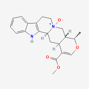 molecular formula C21H24N2O4 B602796 4,R-ajmalicine N-oxide CAS No. 41590-29-8