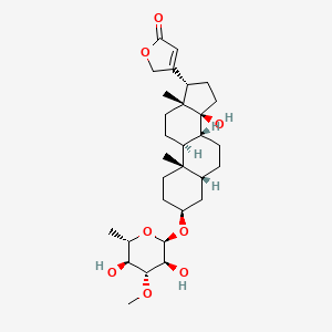 molecular formula C30H46O8 B602806 17alpha-Neriifolin CAS No. 7044-31-7