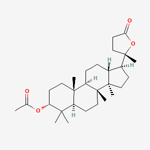 molecular formula C29H46O4 B602817 Cabraleahydroxylactone acetate CAS No. 35833-70-6