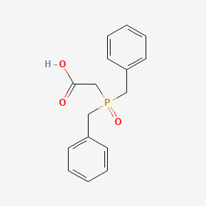 molecular formula C16H17O3P B6028229 (dibenzylphosphoryl)acetic acid 