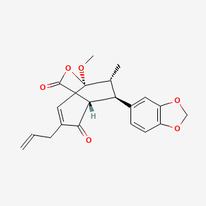 molecular formula C20H20O6 B602824 脱氢木脂素A CAS No. 288259-72-3