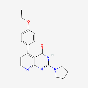 5-(4-ethoxyphenyl)-2-(1-pyrrolidinyl)pyrido[2,3-d]pyrimidin-4(3H)-one