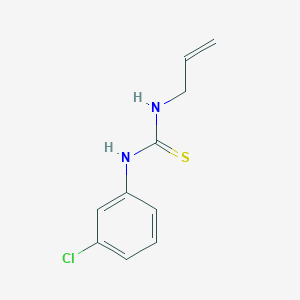 molecular formula C10H11ClN2S B6028620 N-allyl-N'-(3-chlorophenyl)thiourea CAS No. 14255-75-5