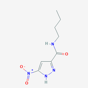 N-butyl-3-nitro-1H-pyrazole-5-carboxamide