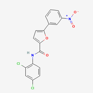 N-(2,4-dichlorophenyl)-5-(3-nitrophenyl)-2-furamide