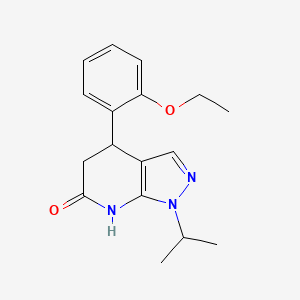 4-(2-ethoxyphenyl)-1-isopropyl-1,4,5,7-tetrahydro-6H-pyrazolo[3,4-b]pyridin-6-one