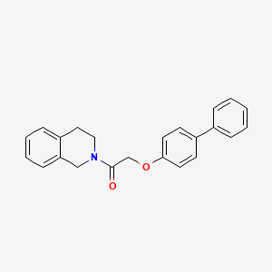 2-[(4-biphenylyloxy)acetyl]-1,2,3,4-tetrahydroisoquinoline