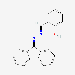 2-hydroxybenzaldehyde 9H-fluoren-9-ylidenehydrazone