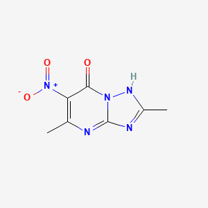 2,5-dimethyl-6-nitro[1,2,4]triazolo[1,5-a]pyrimidin-7(4H)-one