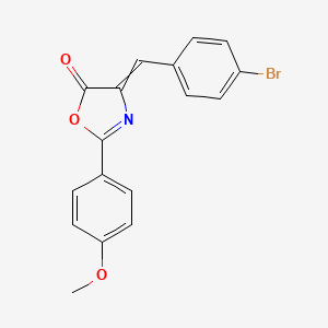 4-(4-bromobenzylidene)-2-(4-methoxyphenyl)-1,3-oxazol-5(4H)-one