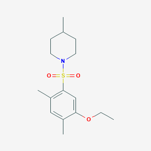 1-[(5-Ethoxy-2,4-dimethylphenyl)sulfonyl]-4-methylpiperidine