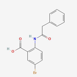 5-bromo-2-[(phenylacetyl)amino]benzoic acid