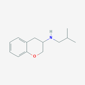 3,4-dihydro-2H-chromen-3-yl(isobutyl)amine