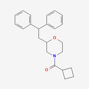 4-(cyclobutylcarbonyl)-2-(2,2-diphenylethyl)morpholine