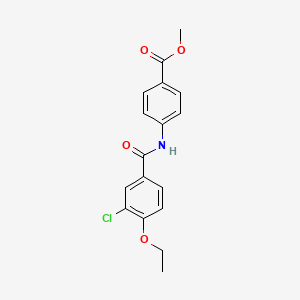 methyl 4-[(3-chloro-4-ethoxybenzoyl)amino]benzoate