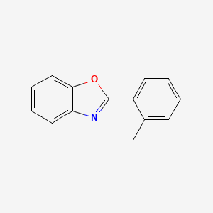 molecular formula C14H11NO B6032385 2-(2-methylphenyl)-1,3-benzoxazole CAS No. 32959-60-7