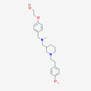 2-(4-{[({1-[2-(4-methoxyphenyl)ethyl]-3-piperidinyl}methyl)(methyl)amino]methyl}phenoxy)ethanol