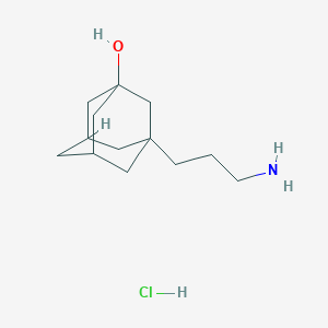 3-(3-aminopropyl)-1-adamantanol hydrochloride