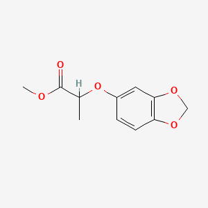 methyl 2-(1,3-benzodioxol-5-yloxy)propanoate