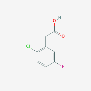 B060342 2-Chloro-5-fluorophenylacetic acid CAS No. 177985-33-0