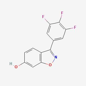 3-(3,4,5-trifluorophenyl)-1,2-benzisoxazol-6-ol