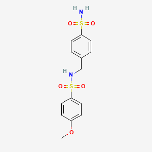 N-[4-(AMINOSULFONYL)BENZYL]-4-METHOXY-1-BENZENESULFONAMIDE