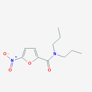 5-nitro-N,N-dipropyl-2-furamide