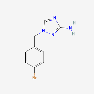 1-[(4-bromophenyl)methyl]-1H-1,2,4-triazol-3-amine