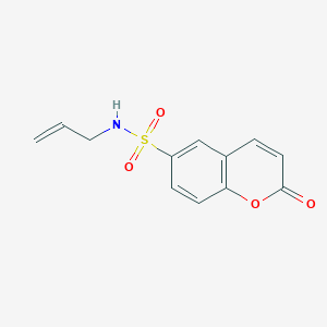 6-[(Prop-2-enylamino)sulfonyl]chromen-2-one