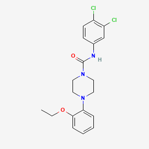 N-(3,4-dichlorophenyl)-4-(2-ethoxyphenyl)-1-piperazinecarboxamide