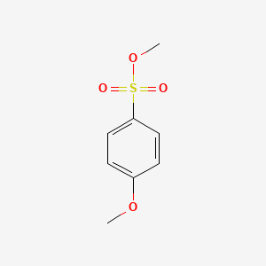 molecular formula C8H10O4S B6036348 methyl 4-methoxybenzenesulfonate CAS No. 6214-19-3