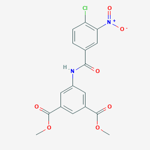 dimethyl 5-[(4-chloro-3-nitrobenzoyl)amino]isophthalate