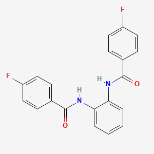 N,N'-1,2-phenylenebis(4-fluorobenzamide)