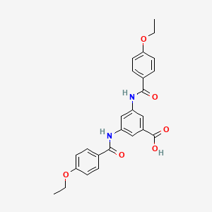 3,5-bis[(4-ethoxybenzoyl)amino]benzoic acid