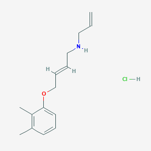 molecular formula C15H22ClNO B6037410 N-allyl-4-(2,3-dimethylphenoxy)but-2-en-1-amine hydrochloride 