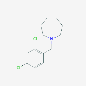 molecular formula C13H17Cl2N B6038201 1-(2,4-dichlorobenzyl)azepane 
