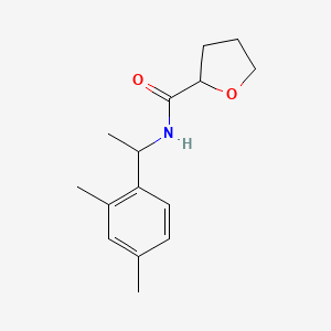 molecular formula C15H21NO2 B6038637 N-[1-(2,4-dimethylphenyl)ethyl]tetrahydro-2-furancarboxamide 