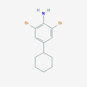 2,6-Dibromo-4-cyclohexylaniline