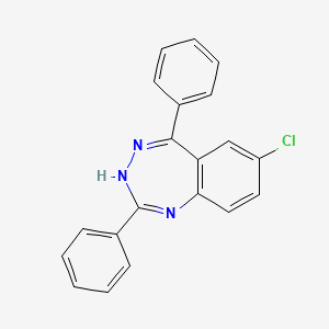 7-chloro-2,5-diphenyl-3H-1,3,4-benzotriazepine