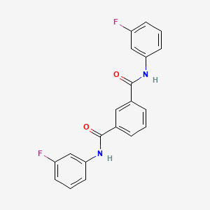 N,N'-bis(3-fluorophenyl)isophthalamide