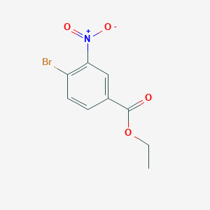 molecular formula C9H8BrNO4 B060401 Ethyl 4-bromo-3-nitrobenzoate CAS No. 168473-87-8
