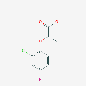 molecular formula C10H10ClFO3 B6040227 methyl 2-(2-chloro-4-fluorophenoxy)propanoate 