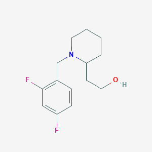 2-[1-(2,4-difluorobenzyl)-2-piperidinyl]ethanol