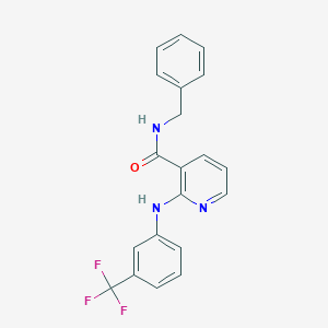 N-benzyl-2-{[3-(trifluoromethyl)phenyl]amino}nicotinamide