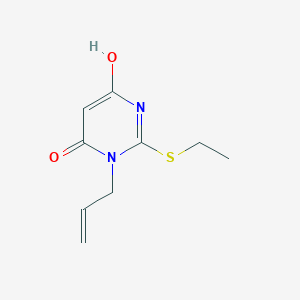 1-allyl-2-(ethylthio)-6-hydroxy-4(1H)-pyrimidinone